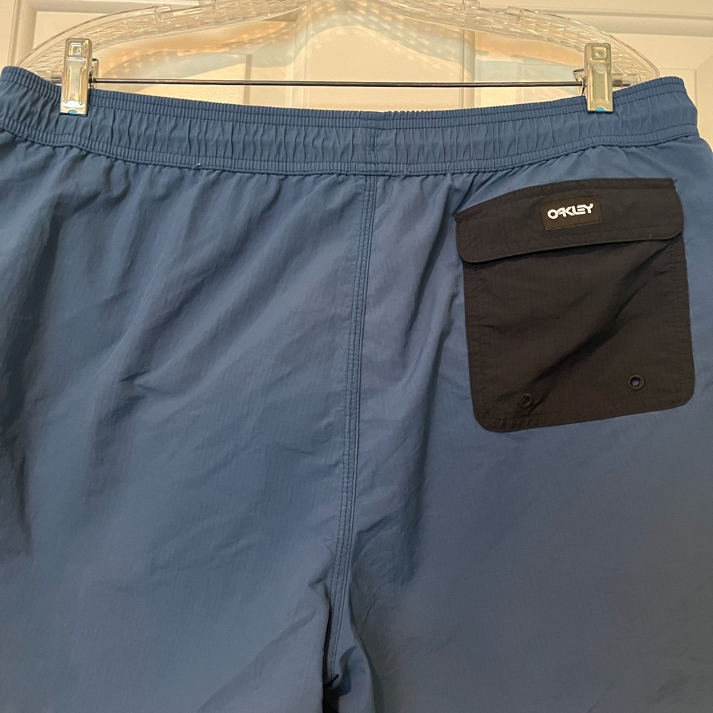 Oakley Blue Mens Standard All Day Beach Short Size XL - Picture 6 of 11